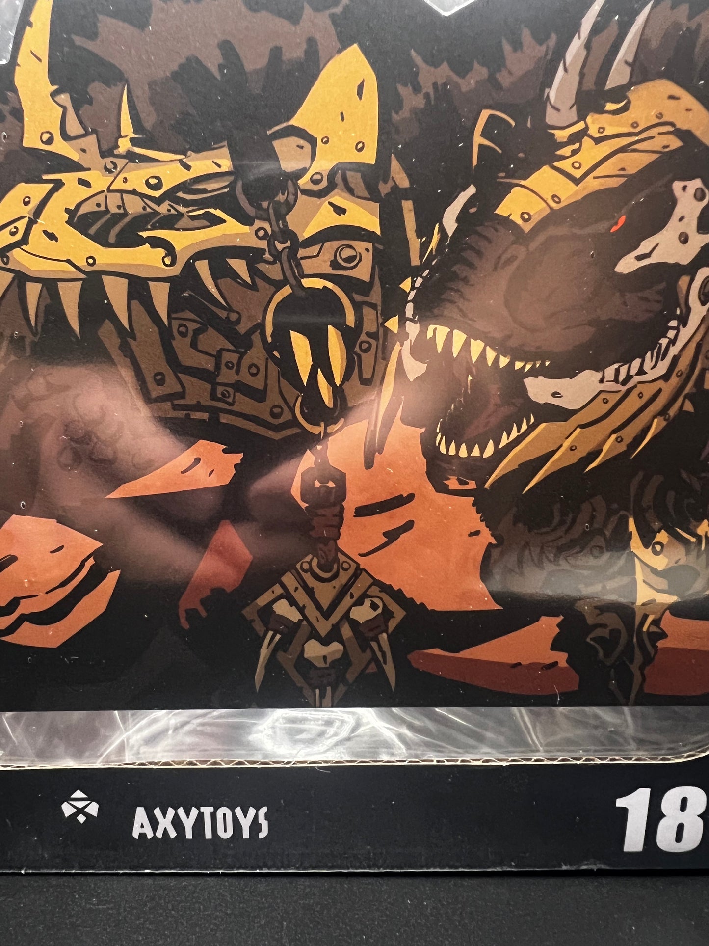 Axytoys 1/12 Dinosaur Battlefield King Tyrannosaurus Deluxe Version black