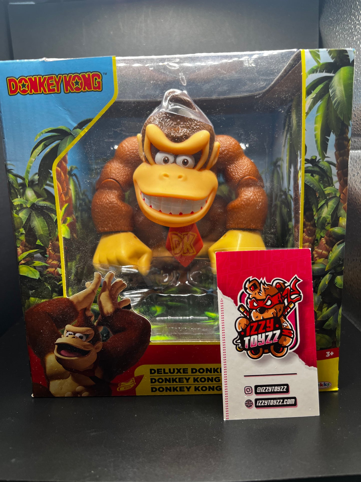 Jakks: Donkey Kong ~DELUXE DONKEY KONG~ Action Figure *NEW in BOX* 2021 nintendo