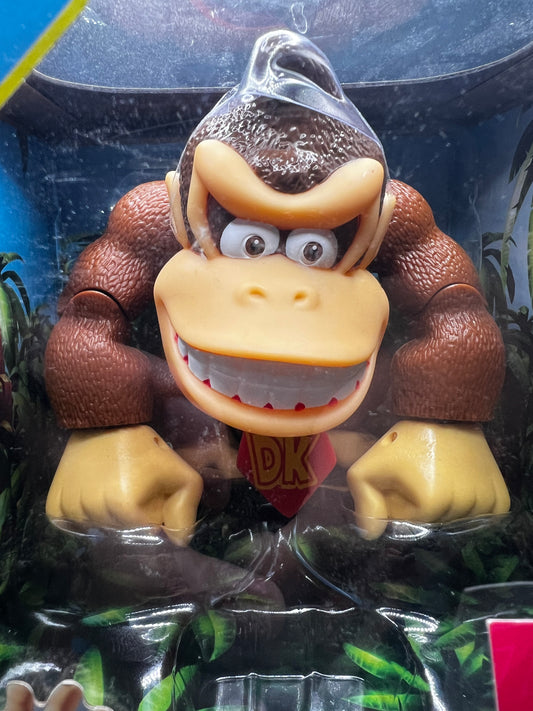 Jakks: Donkey Kong ~DELUXE DONKEY KONG~ Action Figure *NEW in BOX* 2021 nintendo