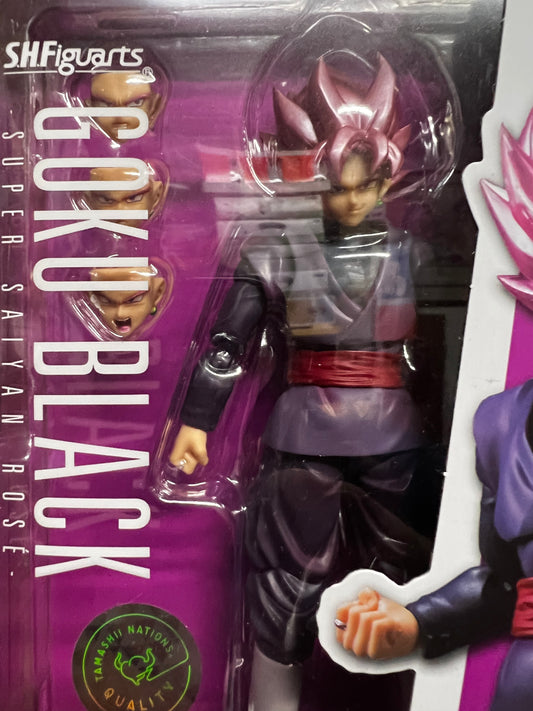 Bandai SHFiguarts Dragon Ball Super Saiyan Rose Goku Black Rose Figure NEW