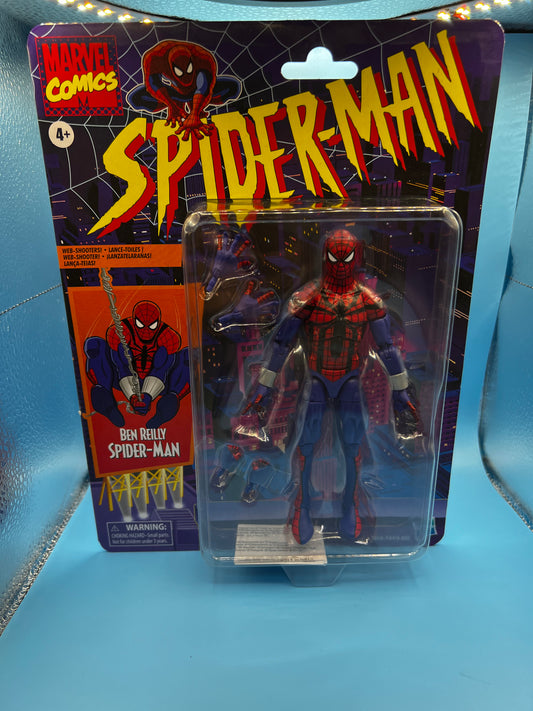 Spider-Man Retro Marvel Legends Ben Reilly Spider-Man 6-Inch Action Figure