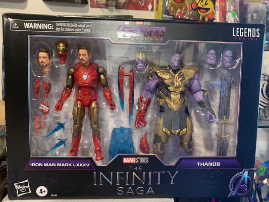 The infinity Saga Iron Man & Thanos 2 pack