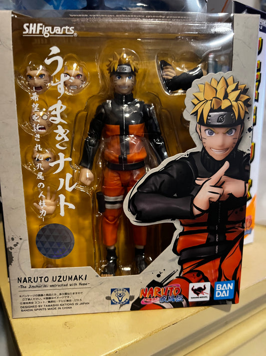 Tamashii Naruto Shippuden Naruto Uzumaki SH Figuarts Action Figure 2022 Edition