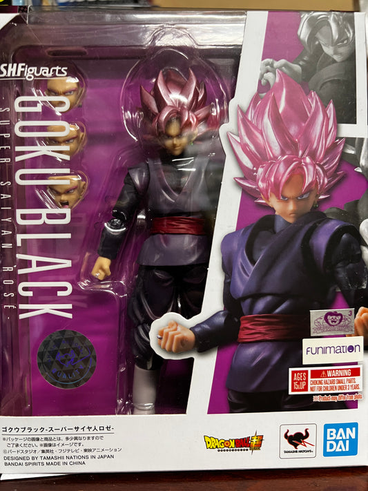 Bandai SHFiguarts Dragon Ball Super Saiyan Rose Goku Black Rose Figure NEW