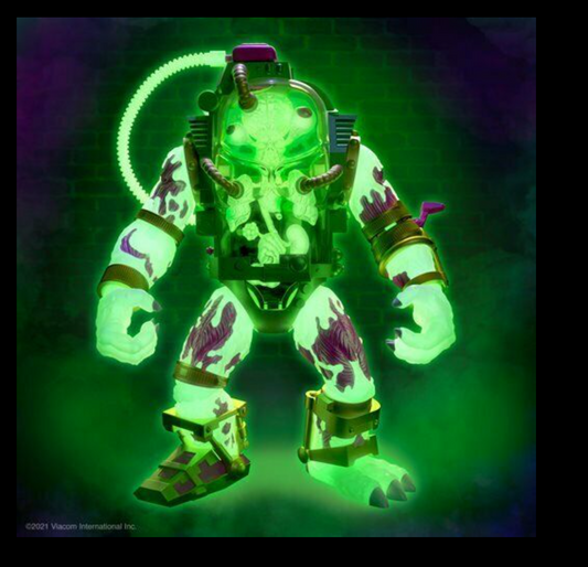 Super 7 TMNT Glow In Dark Mutagen Man 7" Action Figure EXCLUSIVE Ninja Turtles