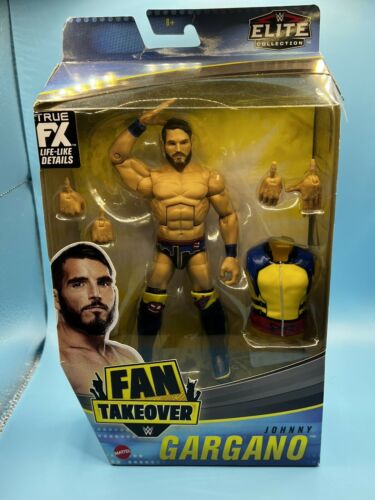 WWE Johnny Gargano Elite Figure Series Amazon Fan Takeover NXT NIB